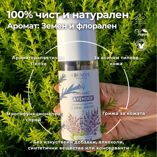 БИО Вода Лавандула 1