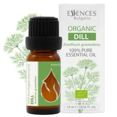Organic dill essential oil (10ml) front